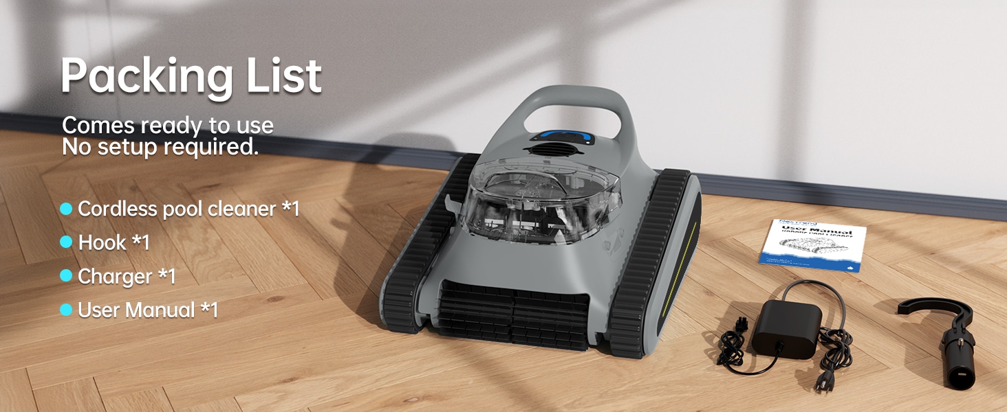 sat0004 best inground pool cleaners - Packing List