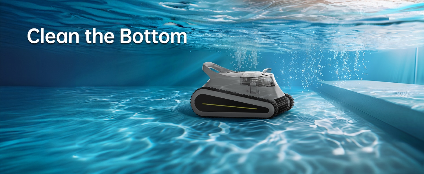 sat0004 inground pool cleaners - Clean the Bottom